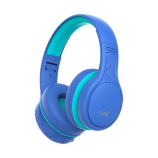 auriculares stereo bluetooth cascos infantiles cool kids azul volumen limitado.jpg