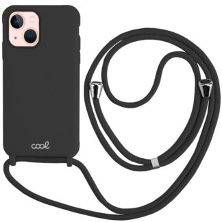 carcasa cool para iphone 13 cordon liso negro.jpg