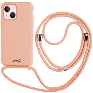 carcasa cool para iphone 13 cordon liso rosa.jpg