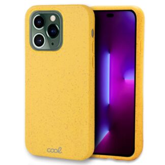 carcasa cool para iphone 14 pro eco biodegradable amarillo.jpg