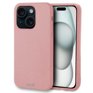 carcasa cool para iphone 15 eco biodegradable rosa.jpg