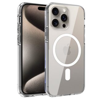 carcasa cool para iphone 15 pro max magnetica transparente.jpg