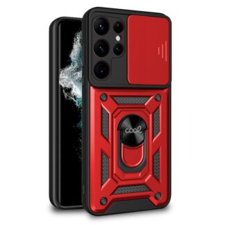 carcasa cool para samsung s908 galaxy s22 ultra hard ring rojo.jpg