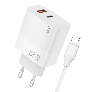cargador red universal ultra fast pd tipo c usb cool 65w cable tipo c gan blanco.jpg
