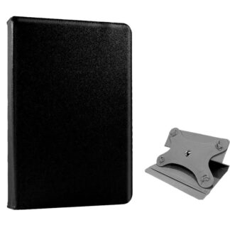 funda cool ebook tablet 8 pulgadas liso negro giratoria.jpg