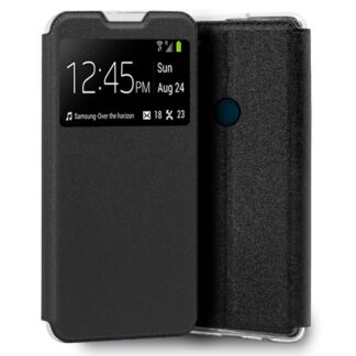 funda cool flip cover para alcatel 3x 4cam liso negro.jpg