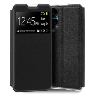 funda cool flip cover para huawei honor 90 lite liso negro.jpg