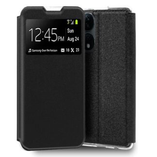 funda cool flip cover para huawei honor x7b liso negro.jpg