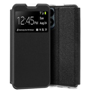 funda cool flip cover para huawei honor x8a liso negro.jpg