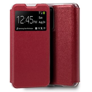 funda cool flip cover para huawei p40 liso rojo.jpg