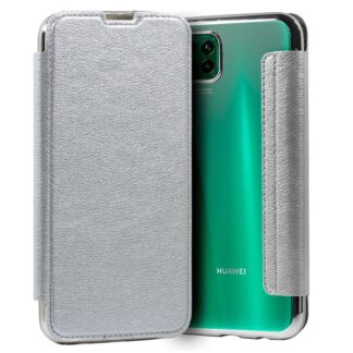 funda cool flip cover para huawei p40 lite leather plata.jpg