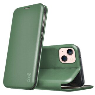 funda cool flip cover para iphone 13 elegance verde.jpg