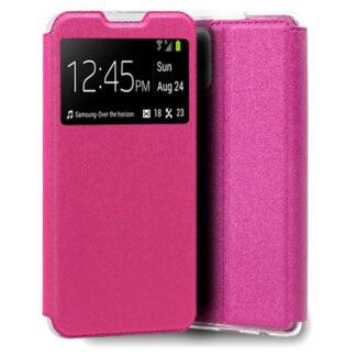 funda cool flip cover para iphone 13 pro liso rosa.jpg