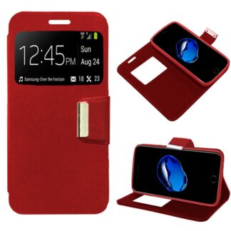 funda cool flip cover para iphone 7 plus iphone 8 plus liso rojo.jpg