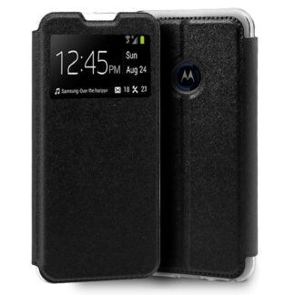 funda cool flip cover para motorola one macro liso negro.jpg