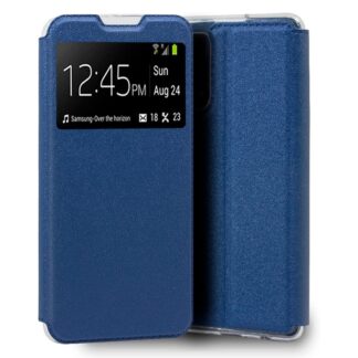 funda cool flip cover para oppo a54 5g a74 5g liso azul.jpg