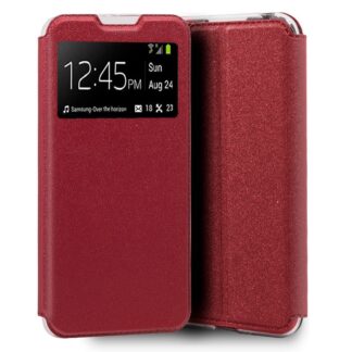 funda cool flip cover para realme 6 6s liso rojo.jpg