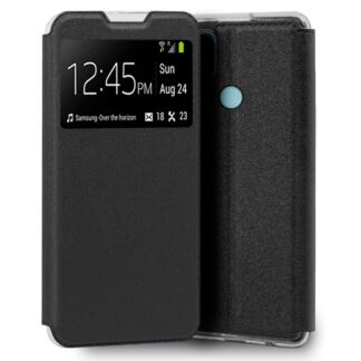 funda cool flip cover para realme c21 liso negro.jpg