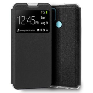 funda cool flip cover para realme c21y c25y liso negro.jpg