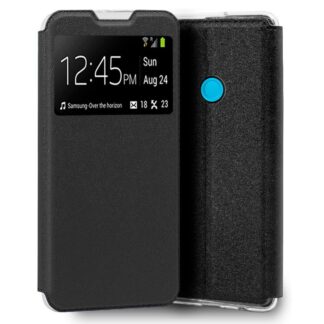 funda cool flip cover para realme c3 realme 6i liso negro.jpg