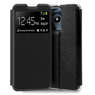 funda cool flip cover para realme c53 c51 liso negro.jpg