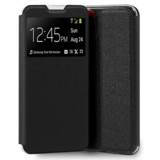 funda cool flip cover para samsung a035 galaxy a03 liso negro.jpg