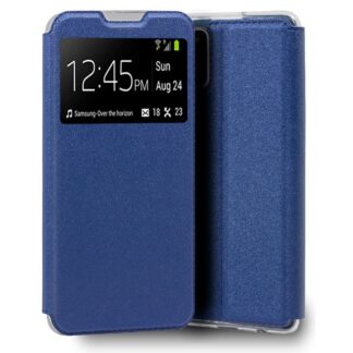 funda cool flip cover para samsung a037 galaxy a03s liso azul.jpg