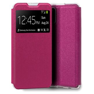 funda cool flip cover para samsung a037 galaxy a03s liso rosa.jpg