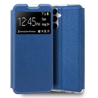 funda cool flip cover para samsung a057 galaxy a05s liso azul.jpg