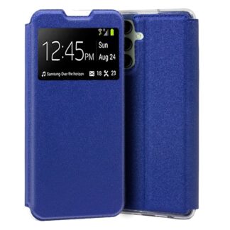 funda cool flip cover para samsung a145 galaxy a14 a14 5g liso azul.jpg