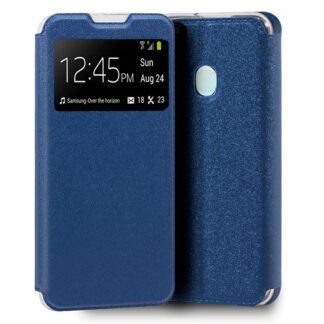 funda cool flip cover para samsung a217 galaxy a21s liso azul.jpg