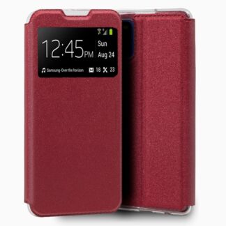 funda cool flip cover para samsung a315 galaxy a31 liso rojo.jpg