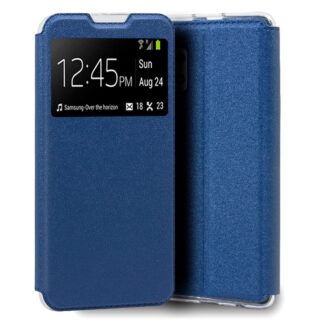 funda cool flip cover para samsung a325 galaxy a32 4g liso azul.jpg