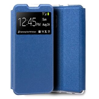 funda cool flip cover para samsung a326 galaxy a32 5g liso azul.jpg