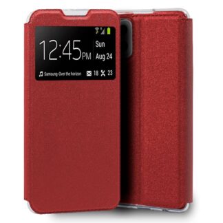 funda cool flip cover para samsung a426 galaxy a42 5g liso rojo.jpg