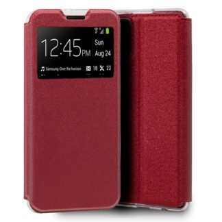 funda cool flip cover para samsung a515 galaxy a51 liso rojo.jpg