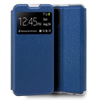 funda cool flip cover para samsung a516 galaxy a51 5g liso azul.jpg