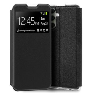 funda cool flip cover para samsung a546 galaxy a54 5g liso negro.jpg