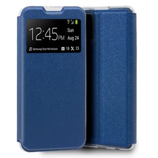 funda cool flip cover para samsung a715 galaxy a71 liso azul.jpg