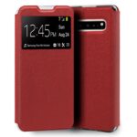 funda cool flip cover para samsung g973 galaxy s10 liso rojo.jpg
