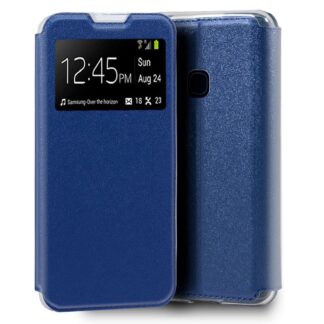 funda cool flip cover para samsung m315 galaxy m31 liso azul.jpg