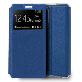 funda cool flip cover para samsung n985 galaxy note 20 ultra liso azul.jpg