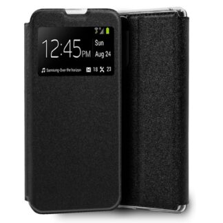 funda cool flip cover para wiko view 4 view 4 lite liso negro.jpg