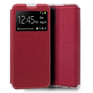 funda cool flip cover para xiaomi mi 10 lite liso rojo.jpg