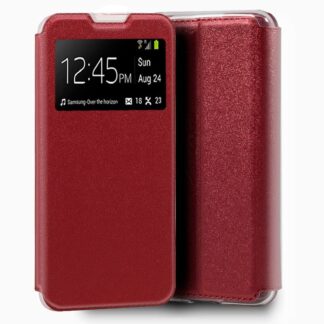 funda cool flip cover para xiaomi mi note 10 lite liso rojo.jpg