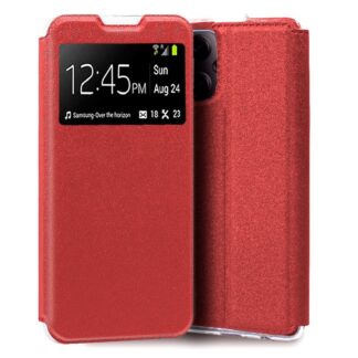 funda cool flip cover para xiaomi poco x5 pro 5g liso rojo.jpg