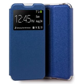 funda cool flip cover para xiaomi pocophone m3 redmi 9t liso azul.jpg