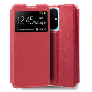 funda cool flip cover para xiaomi redmi 12c liso rojo.jpg