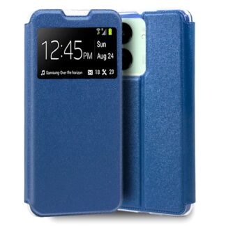 funda cool flip cover para xiaomi redmi 13c poco c65 liso azul.jpg