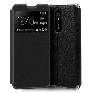 funda cool flip cover para xiaomi redmi 8 8a liso negro.jpg